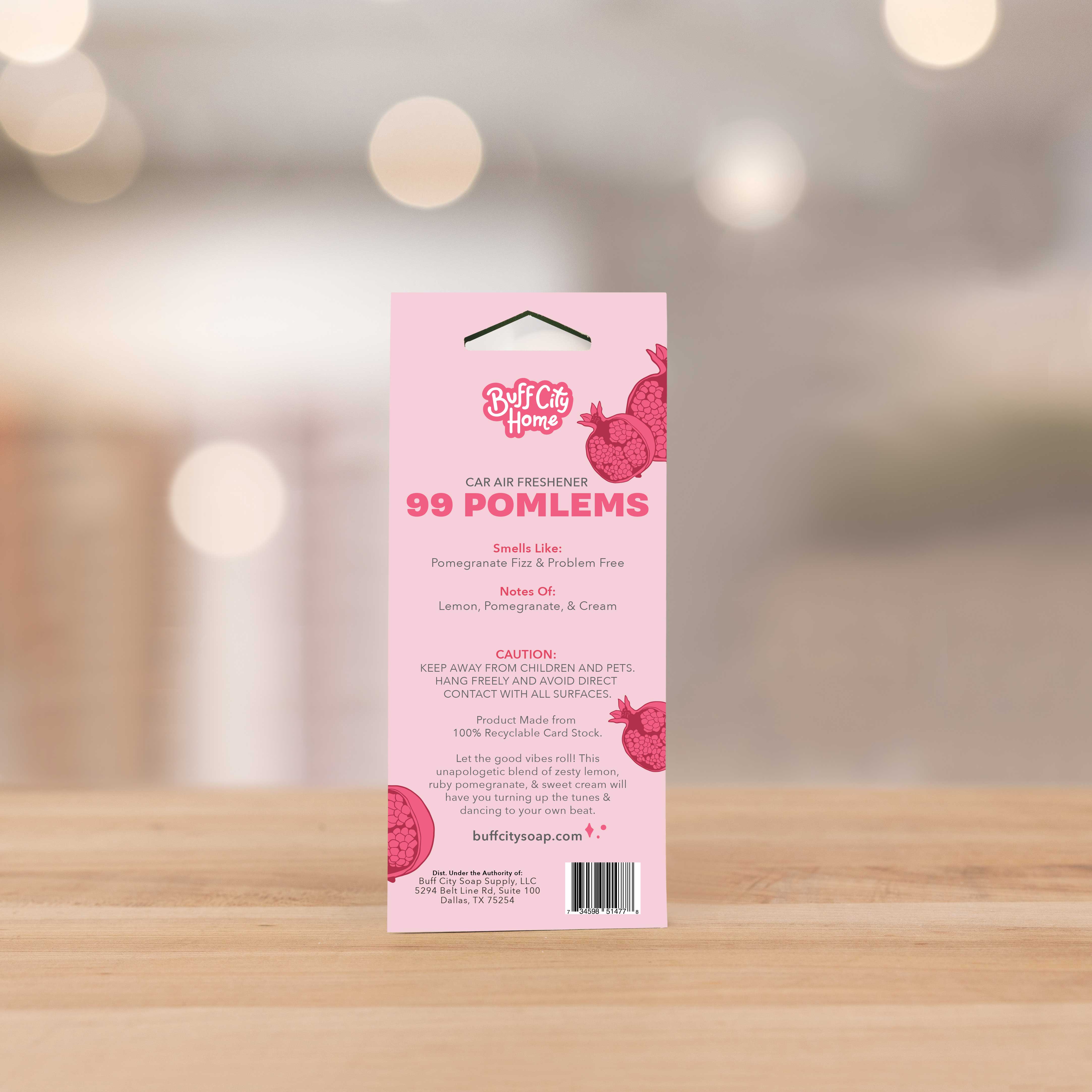 99 PomLems Car Air Freshener - Image 2