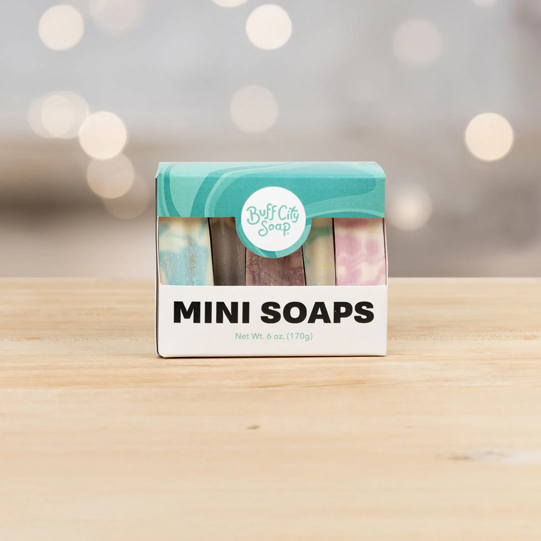 Essentials Shea Butter Mini Soap Set - Image 3