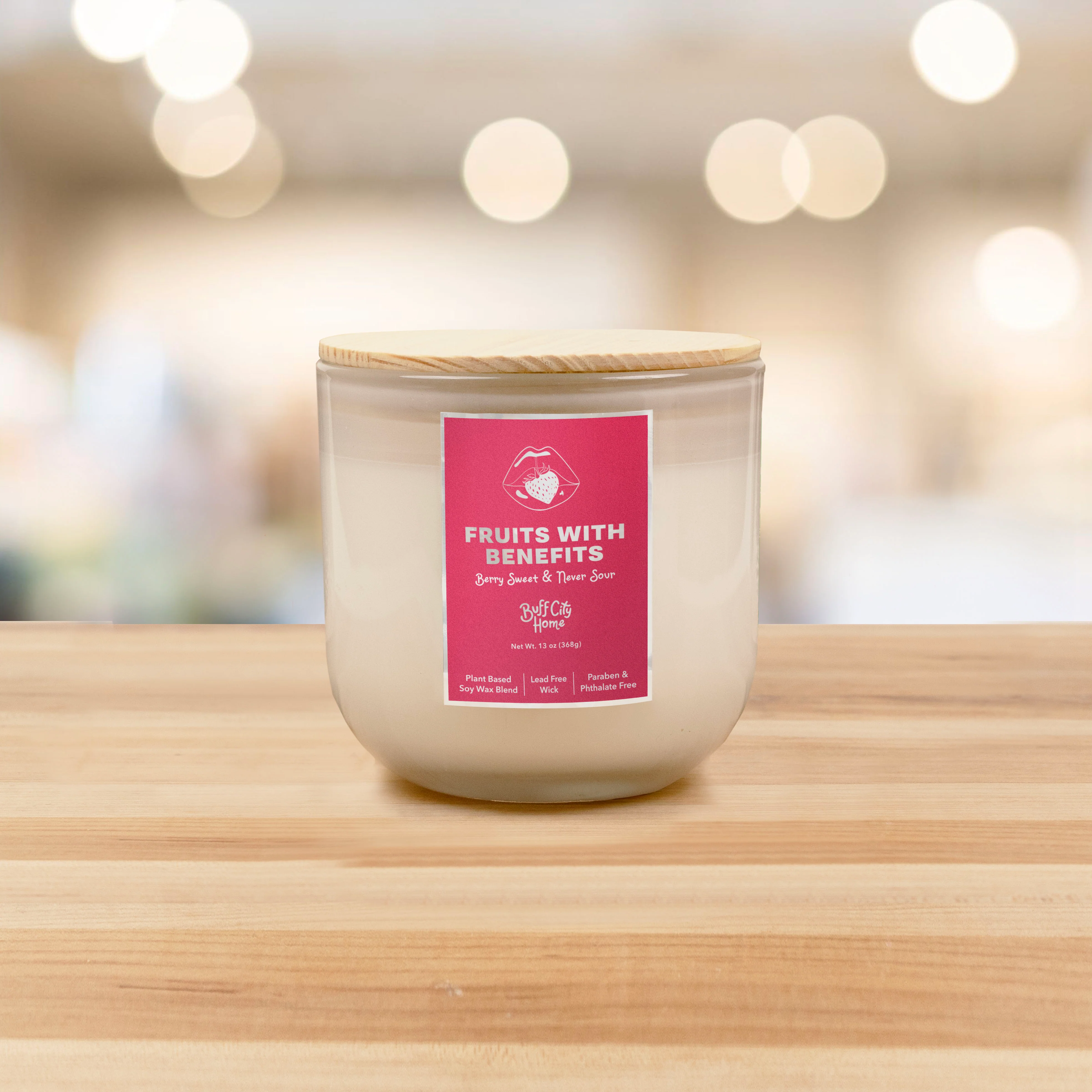 Fruits with Benefits 2-Wick Candle - Image 2