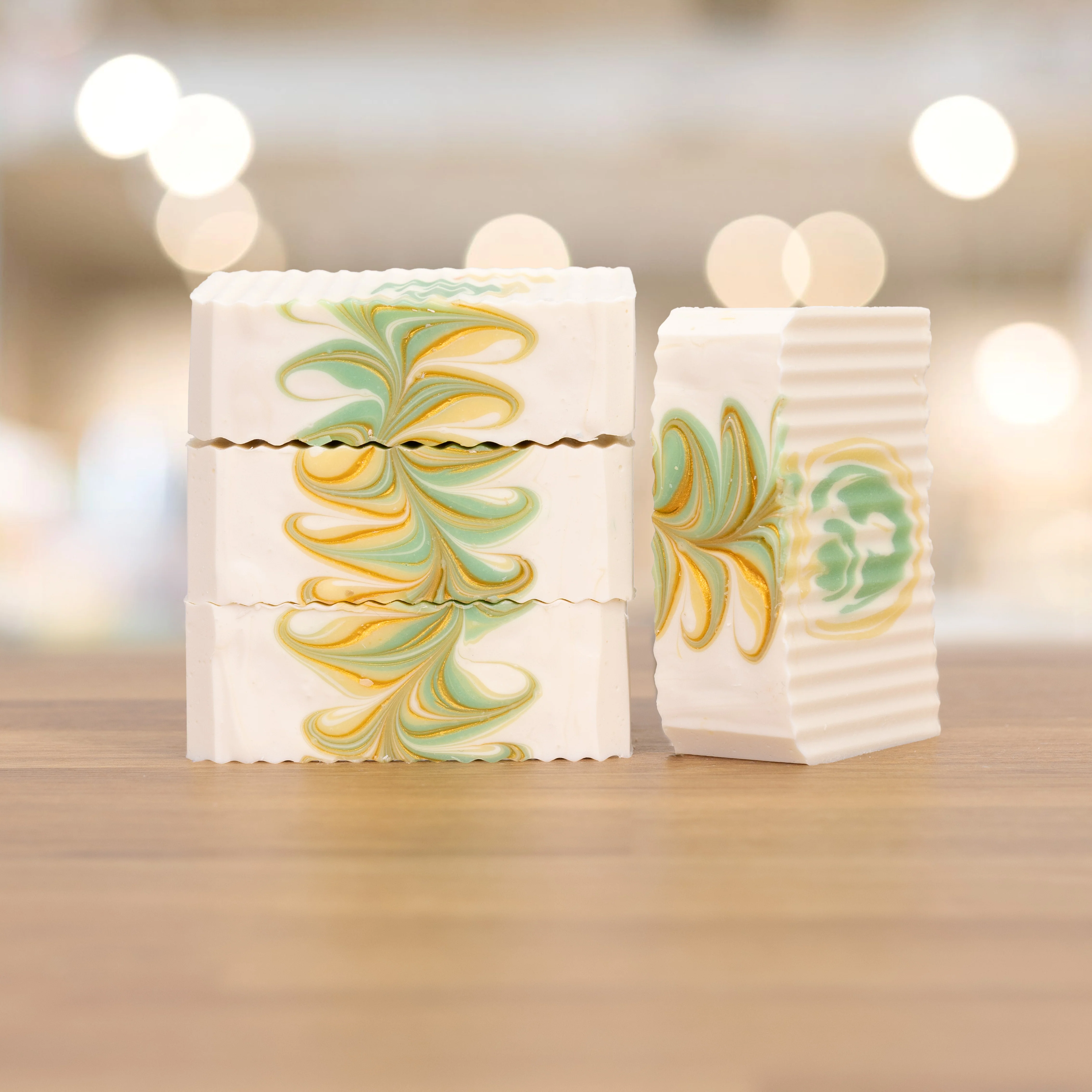Lemongrass + Eucalyptus Shea Butter Soap - Image 3