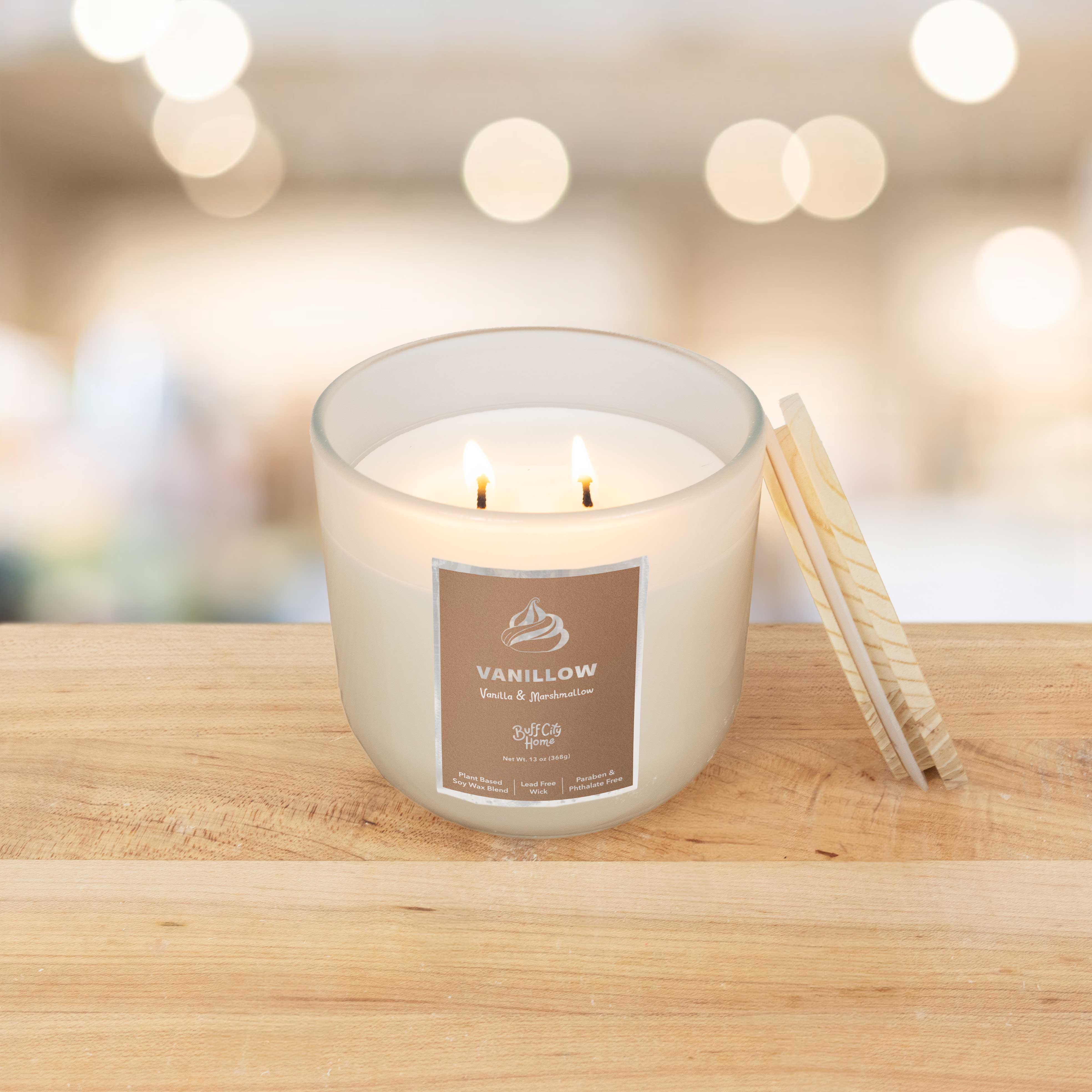 Vanillow 2-Wick Candle - Image 2